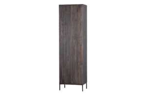 WOOD Dřevěná skříň NEW GRAVURE tmavě hnědá