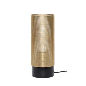 Hübsch Stolní lampa EDGE zlatá