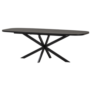 WOOOD Rozkládací jídelní stůl ARROS 180-220x90 cm černý
