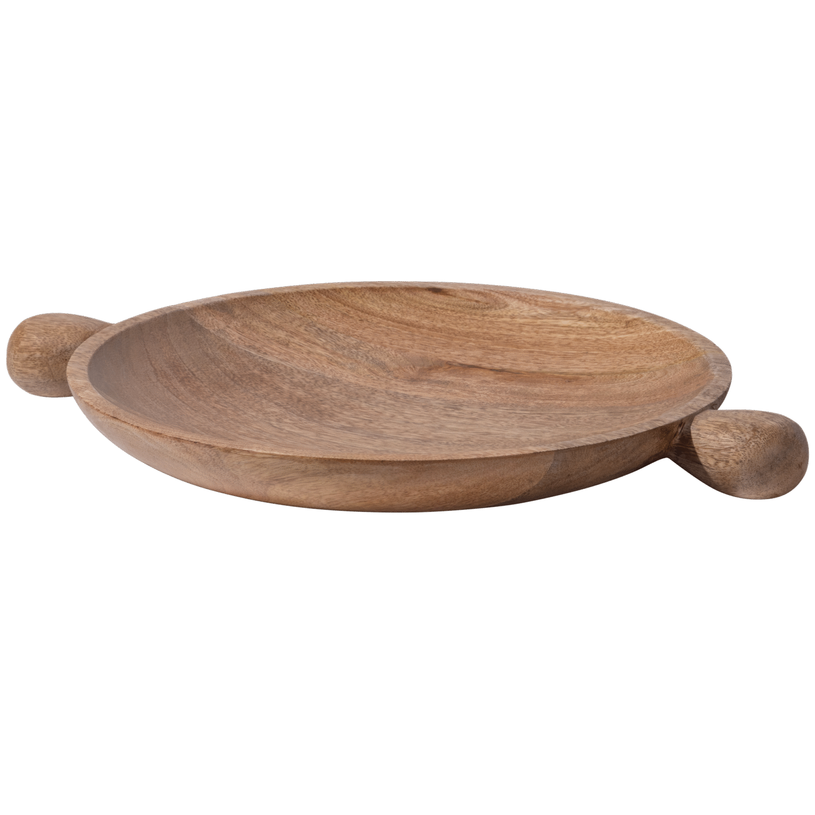 BePureHome Designová dřevěná mísa SEEMLY kulatá