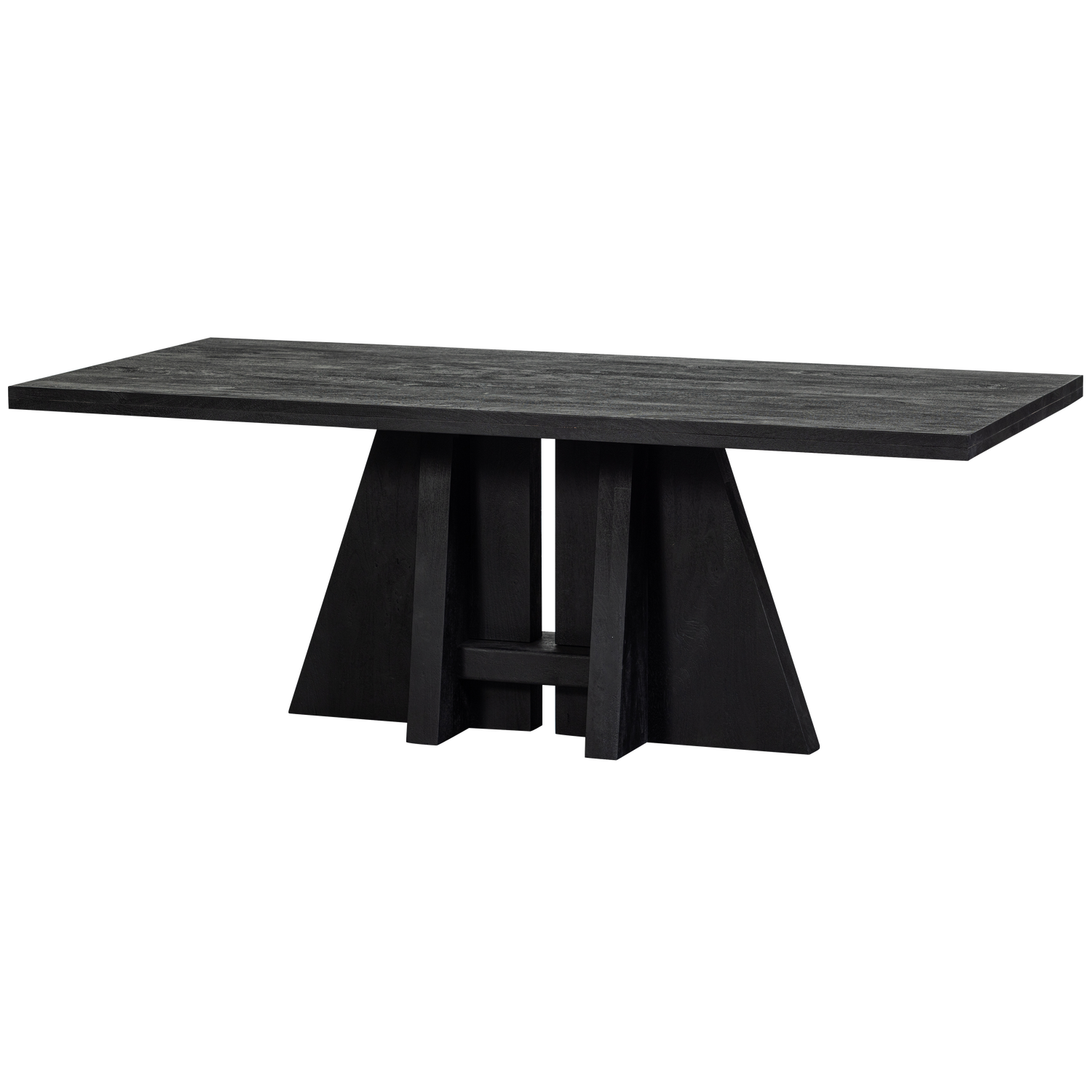 WOOOD Jídelní stůl KEAN černý 180x100 cm