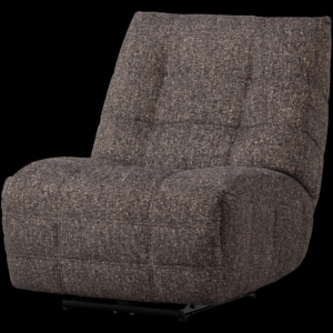 HEIN RECLINER ELECTRIC MELANGE ANTHRACITE/BRAUN