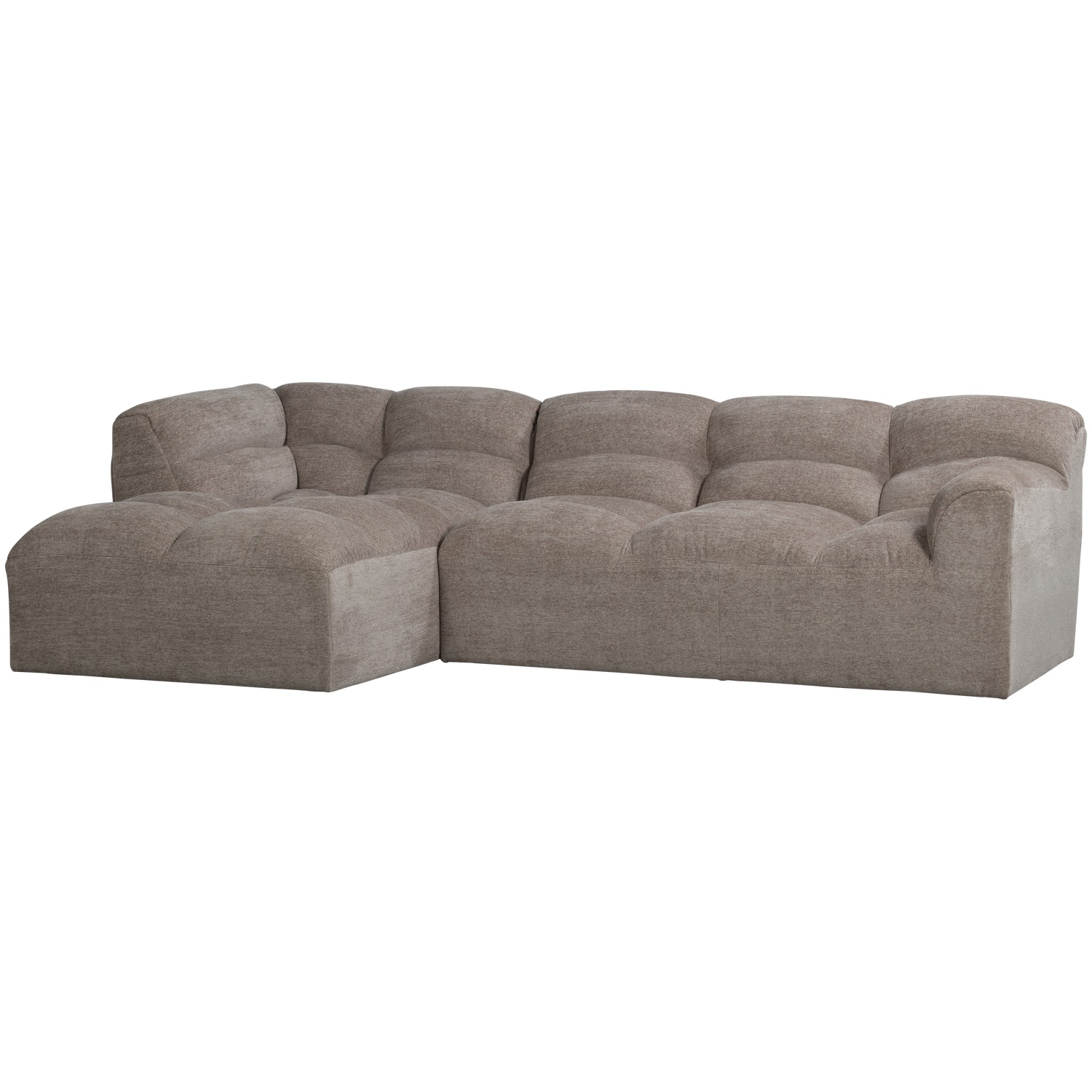 TIBAS CHAISE LONGUE LEFT WOVEN FABRIC ZAND