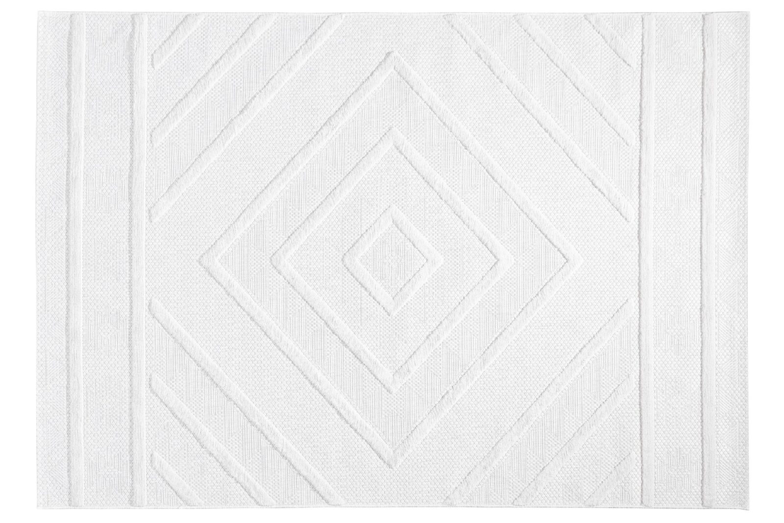 CONCEPTUM HYPNOSE Koberec SILVA bílý 160x230cm čtverce