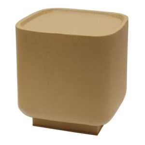 BIZZOTTO Konferenční stolek ALLIGATOR okrový 37x37 cm