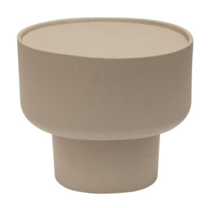 BIZZOTTO Konferenční stolek ALLIGATOR béžový 43x32 cm