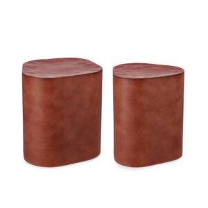 BIZZOTTO Set konferenčních stolků JASLEEN terakotový