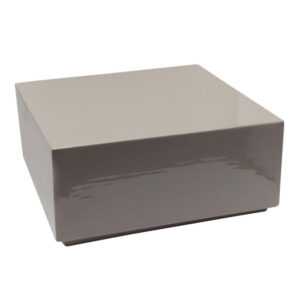 BIZZOTTO Konferenční stolek AMODA FOG šedý 61x61 cm