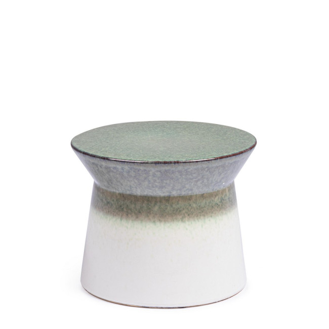 BIZZOTTO Konferenční stolek BARAKI zelený ø37