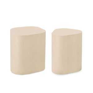 BIZZOTTO Set konferenčních stolků JASLEEN krémový