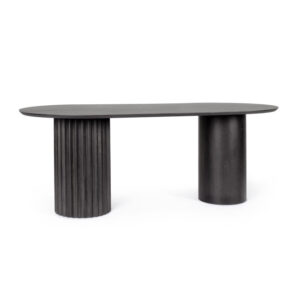 BIZZOTTO Jídelní stůl ORISSA černý 200x90 cm