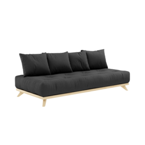 KARUP DESIGN Dřevěná pohovka SENZA tmavě šedá 200 cm