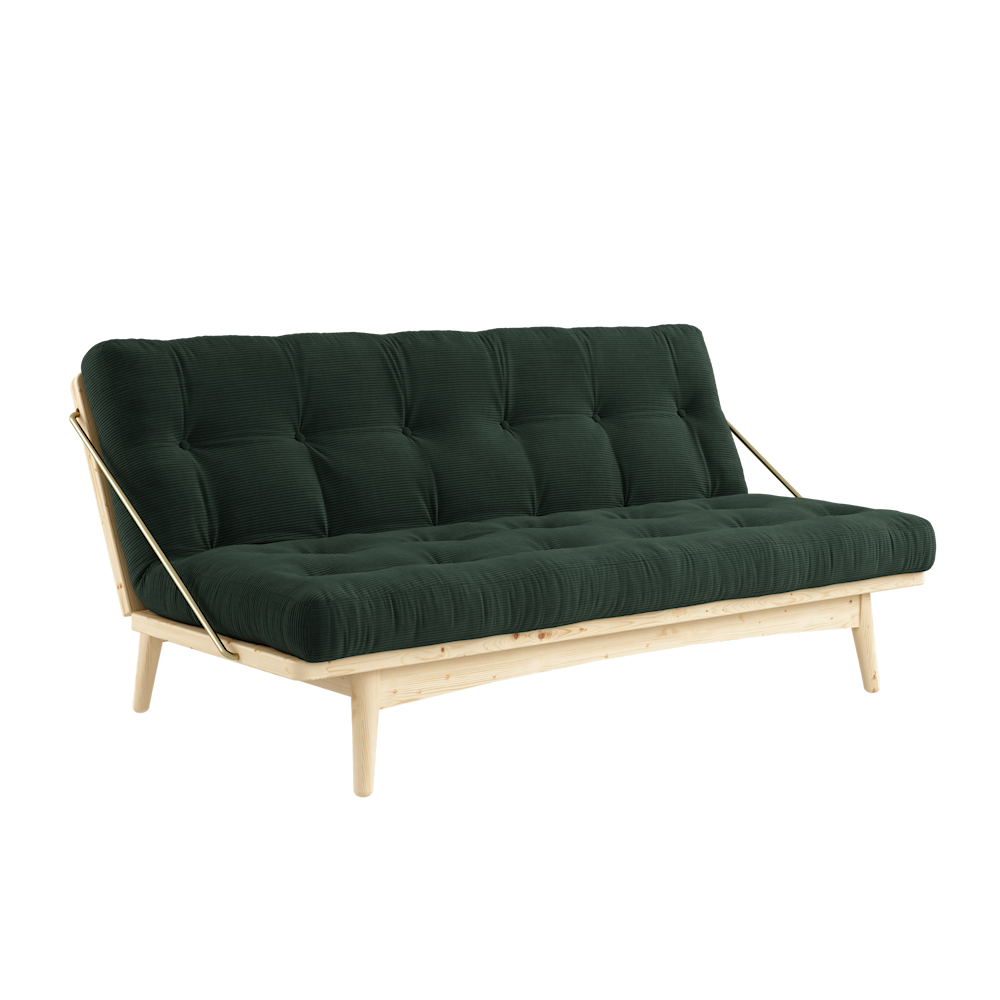 KARUP DESIGN Rozkládací pohovka FOLK tmavě zelená 196 cm