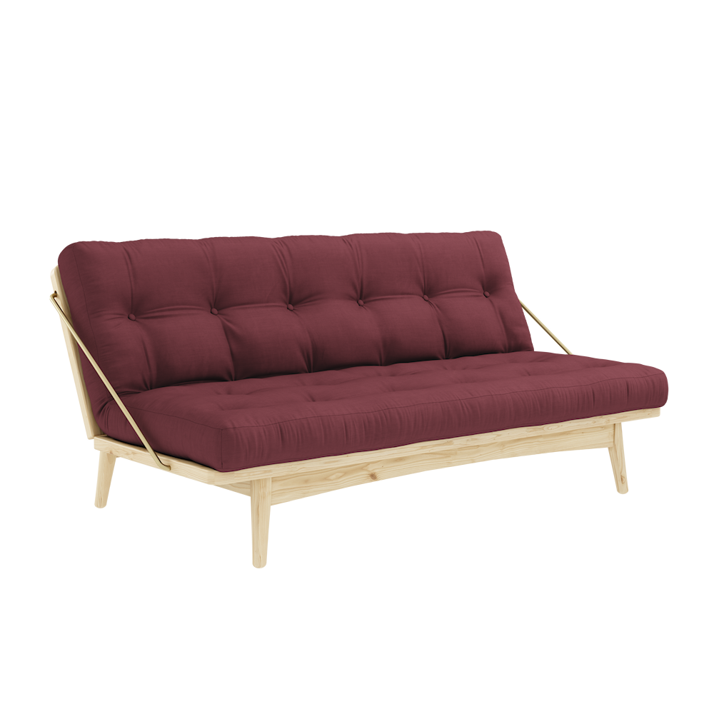 KARUP DESIGN Rozkládací pohovka FOLK vínová 196 cm