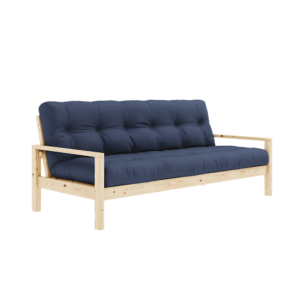 KARUP DESIGN Třímístná rozkládací pohovka KNOB královsky modrá 205 cm