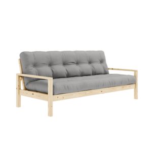 KARUP DESIGN Třímístná rozkládací pohovka KNOB šedá 205 cm