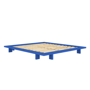 KARUP Dřevěná postel JAPAN 180x200 cm modrá