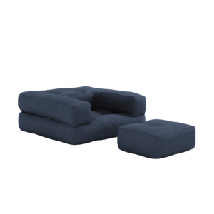 KARUP Rozkládací křeslo 3v1 MINI CUBE navy