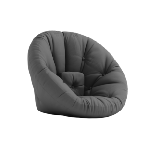 KARUP DESIGN Zahradní rozkládací křeslo NIDO šedé