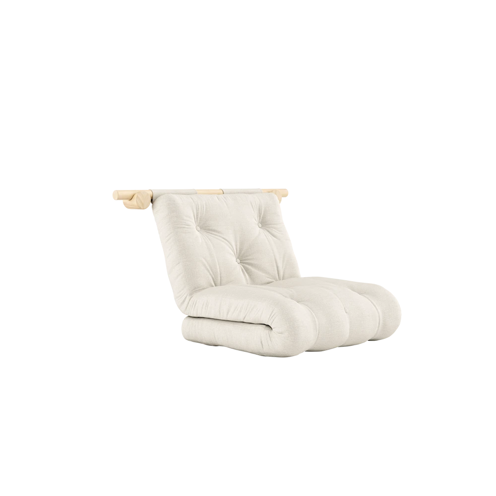 KARUP DESIGN Rozkládací křeslo HOOKED lněné