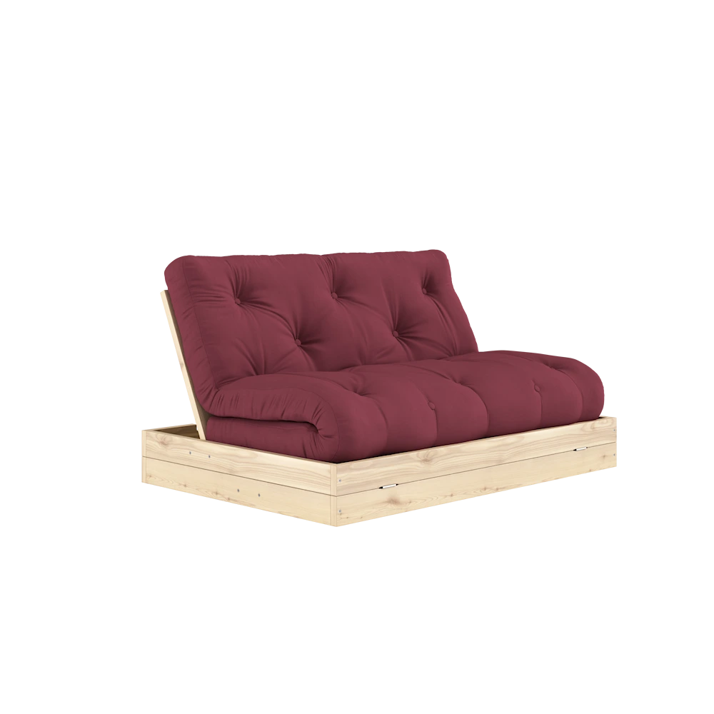 KARUP Rozkládací pohovka FLIP bordó 145 cm