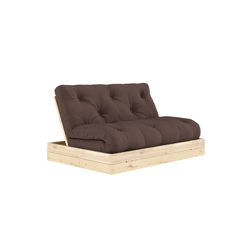 KARUP Rozkládací pohovka FLIP hnědá 145 cm