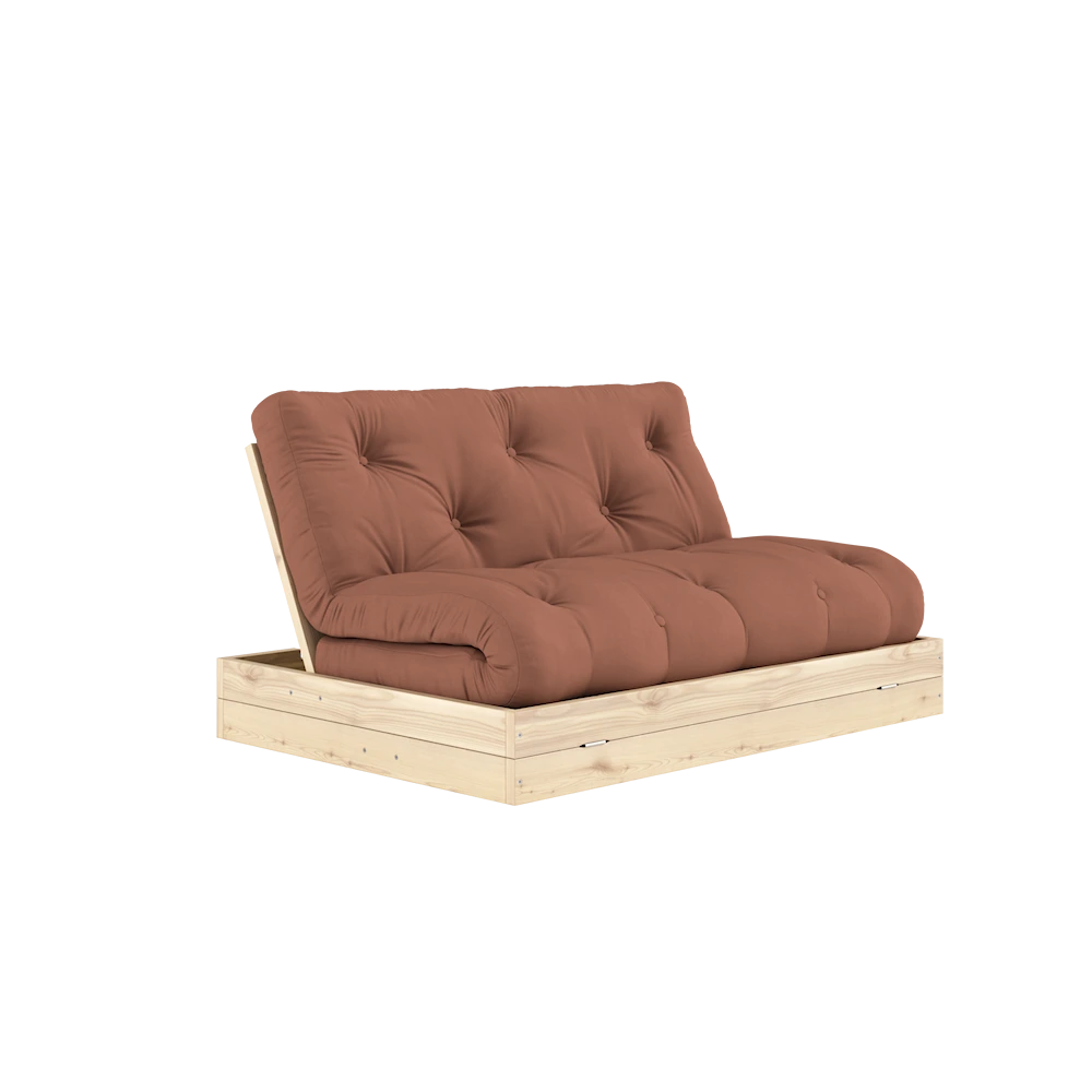 KARUP Rozkládací pohovka FLIP světle hnědá 145 cm