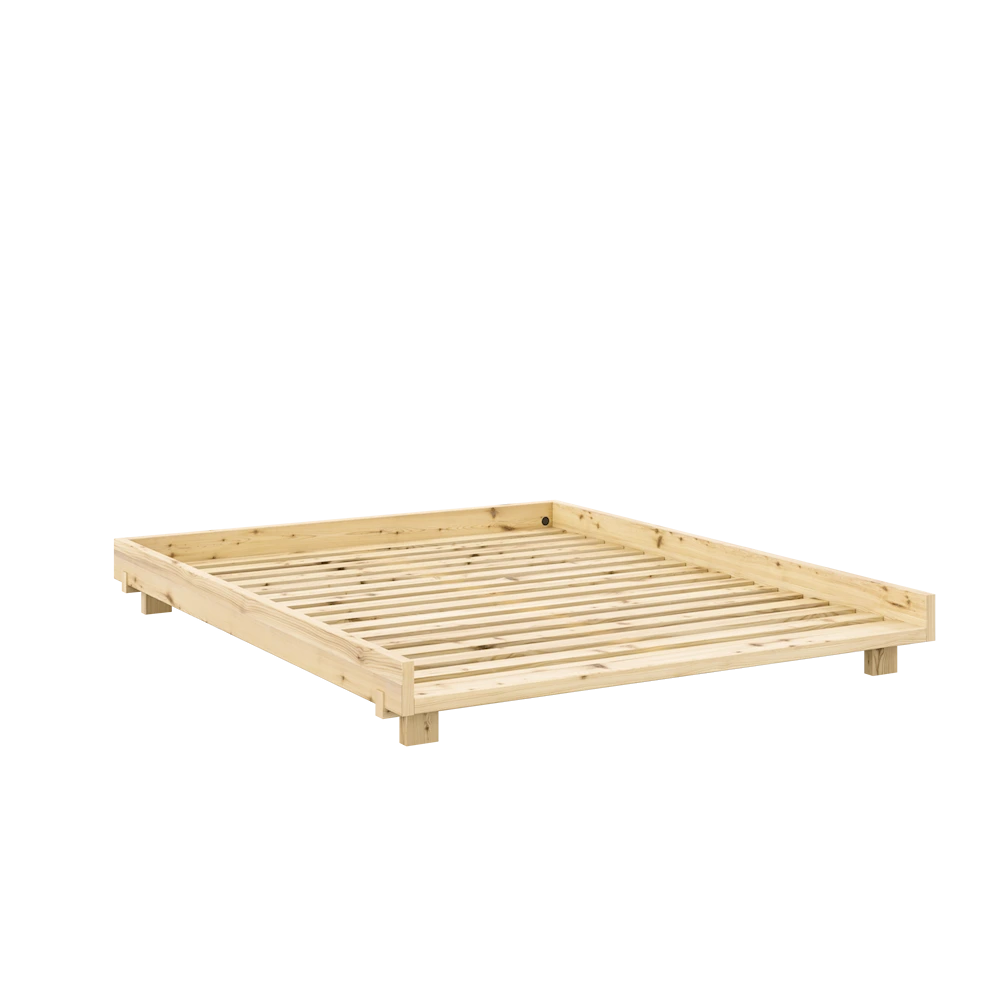 KARUP Dřevěná postel SOCIAL 160x200 cm přírodní