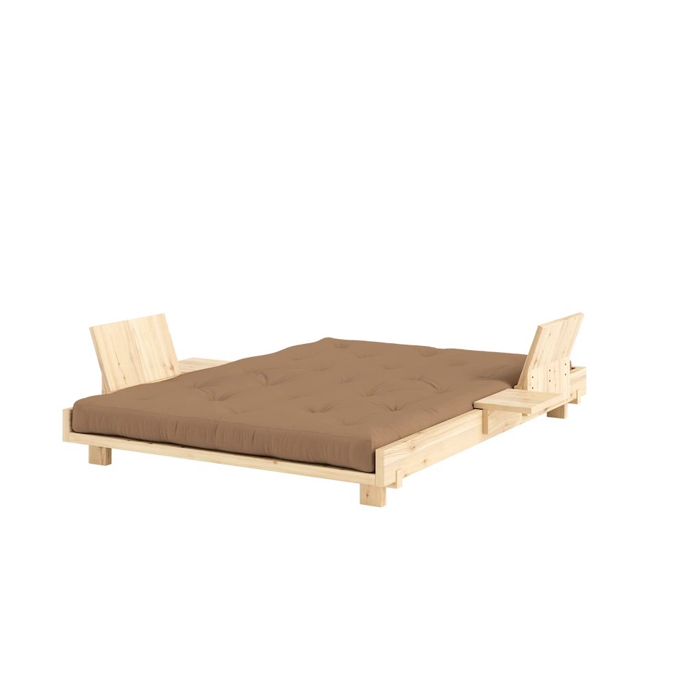 KARUP Čtyřmístná pohovka SOCIAL 204 cm přírodní - hnědá