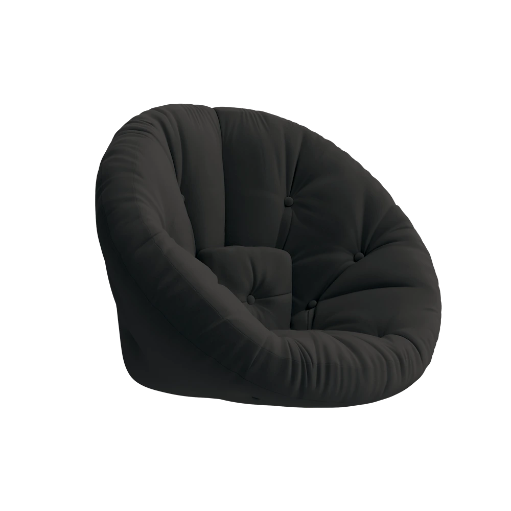 KARUP DESIGN Rozkládací křeslo NIDO černé