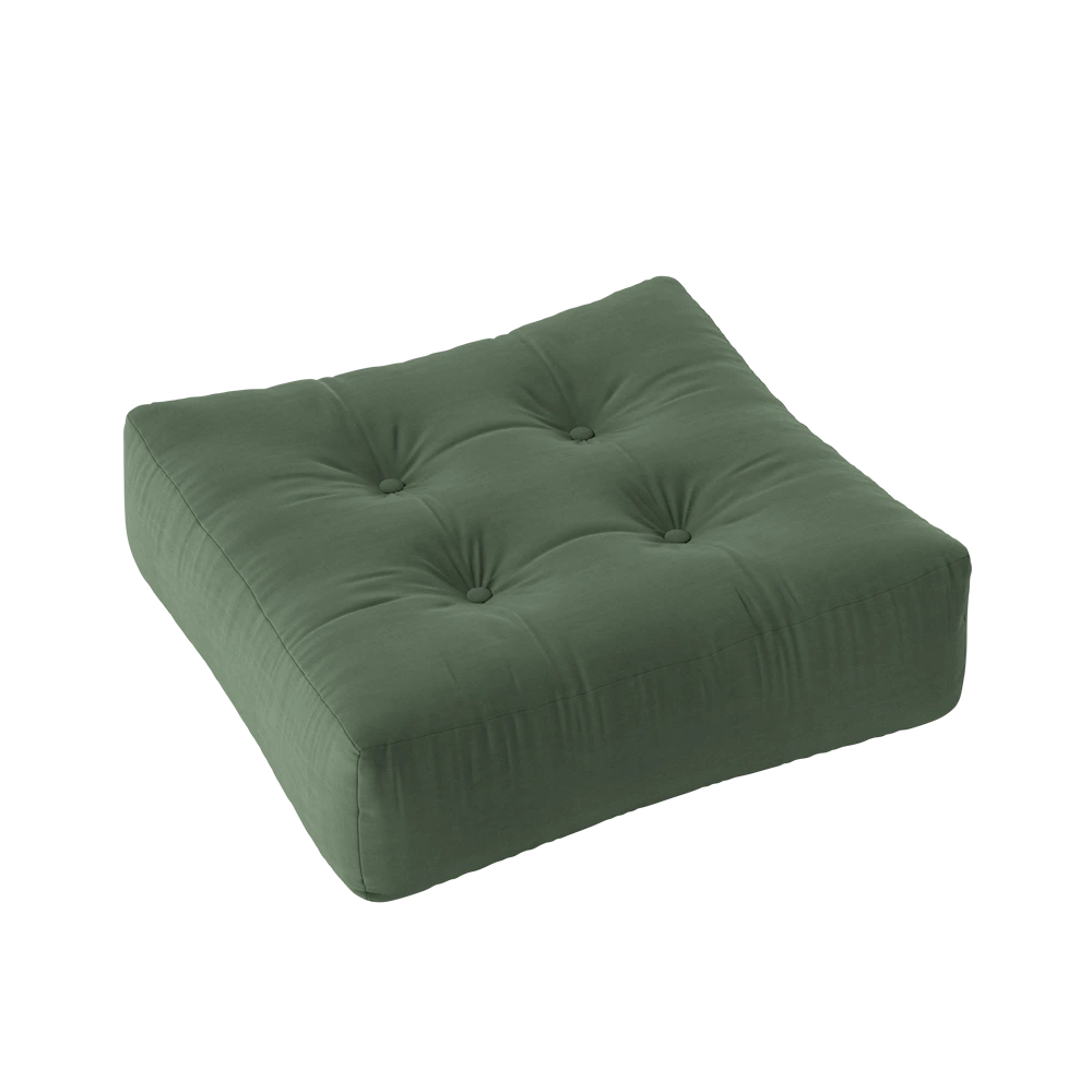 KARUP Puf MORE olivově zelený