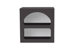 Kalune design Odkládací stolek LORIN antracitový