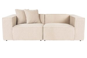 Hanah Home Dvoumístná pohovka LORA broskvová 220 cm