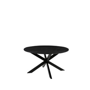 LABEL51 Jídelní stůl OTIS černý ⌀130 cm