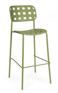 BIZZOTTO Barová židle CLOVER zelená
