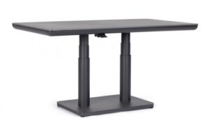 BIZZOTTO Zahradní jídelní stůl s nastavitelnou výškou MIGUEL antracit