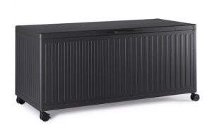 BIZZOTTO Zahradní úložný box OCEAN černý 165x72 cm