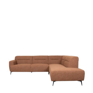 LABEL51 Pohovka do tvaru L BOLZANO pravá 270cm korálová