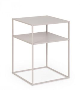 BIZZOTTO Odkládací stolek ALRIK béžový