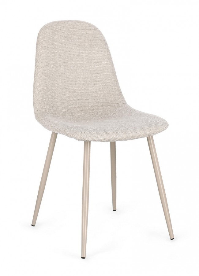 BIZZOTTO Jídelní židle NEW IRELIA taupe