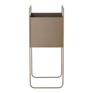 House Nordic Kovový květináč FLOWERPOT hnědý