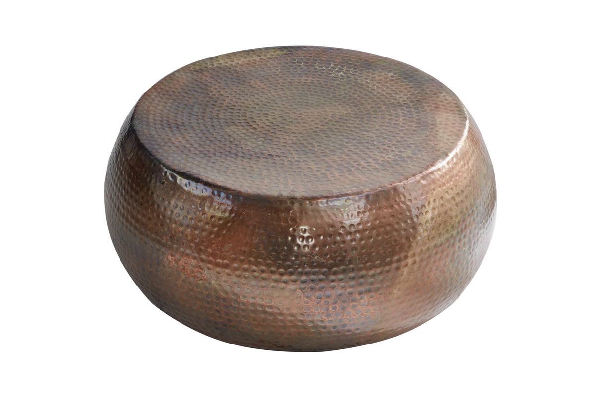 Invicta Konferenční stolek ORIENT 80cm měděná patina