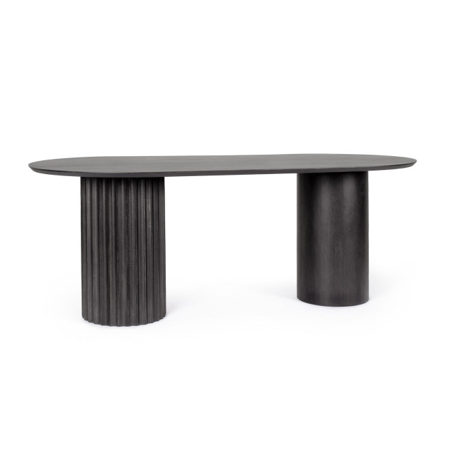 BIZZOTTO Jídelní stůl ORISSA černý 200x90 cm