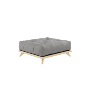 KARUP DESIGN Dřevěná podnožka SENZA šedá
