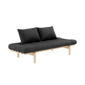 KARUP DESIGN Dřevěná pohovka PACE černá 75x200 cm