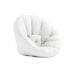 KARUP DESIGN Rozkládací zahradní křeslo NIDO bílé