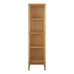 House Nordic Prosklený kabinet ZAMORA 180x47cm dub