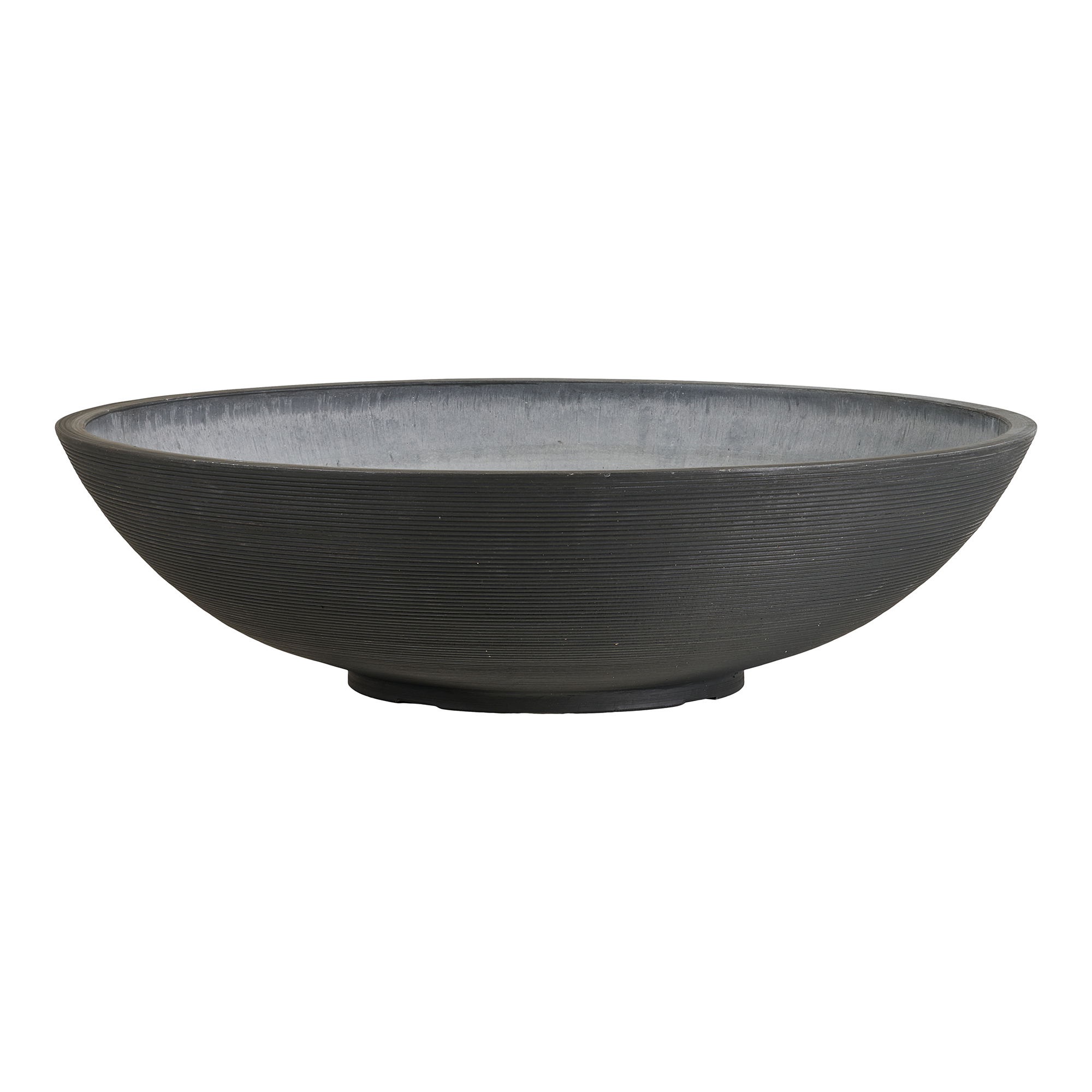 House Nordic Zahradní mísa na vodu FLEURISTE Ø60cm tmavě šedá