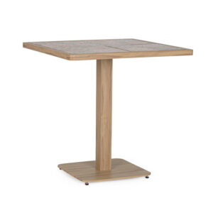 BIZZOTTO Zahradní stůl KALIMERA hnědý 73x73 cm