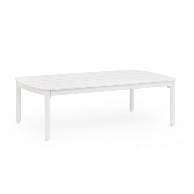 BIZZOTTO Zahradní konferenční stolek FENIX 115x68cm bílý